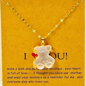 Cute Bear Necklace, Gift, Fashion
,Party, Daily Clothing Decor,
Trendy Exquisite